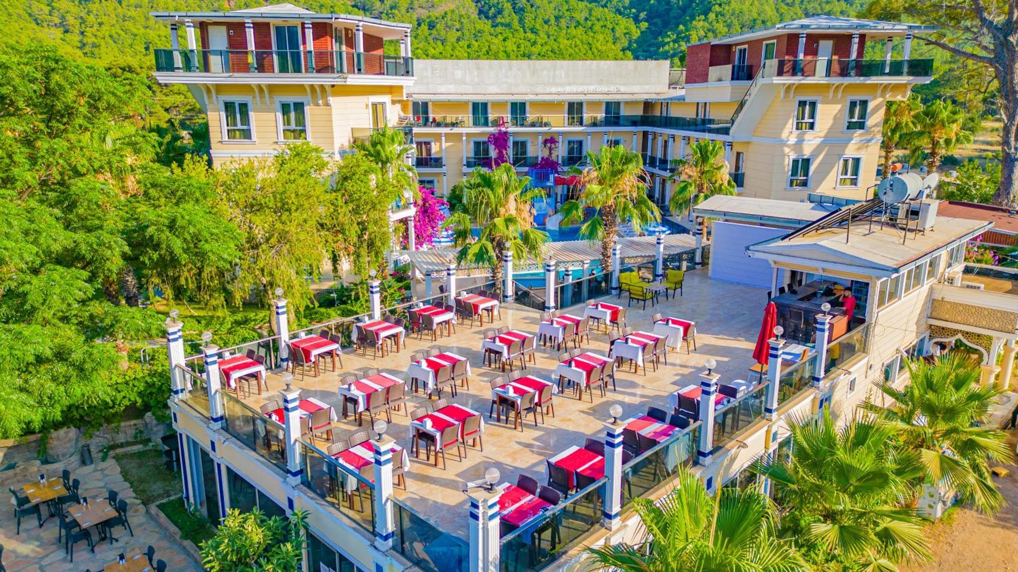 Adrasan Beach Club Hotel Antália Exterior foto