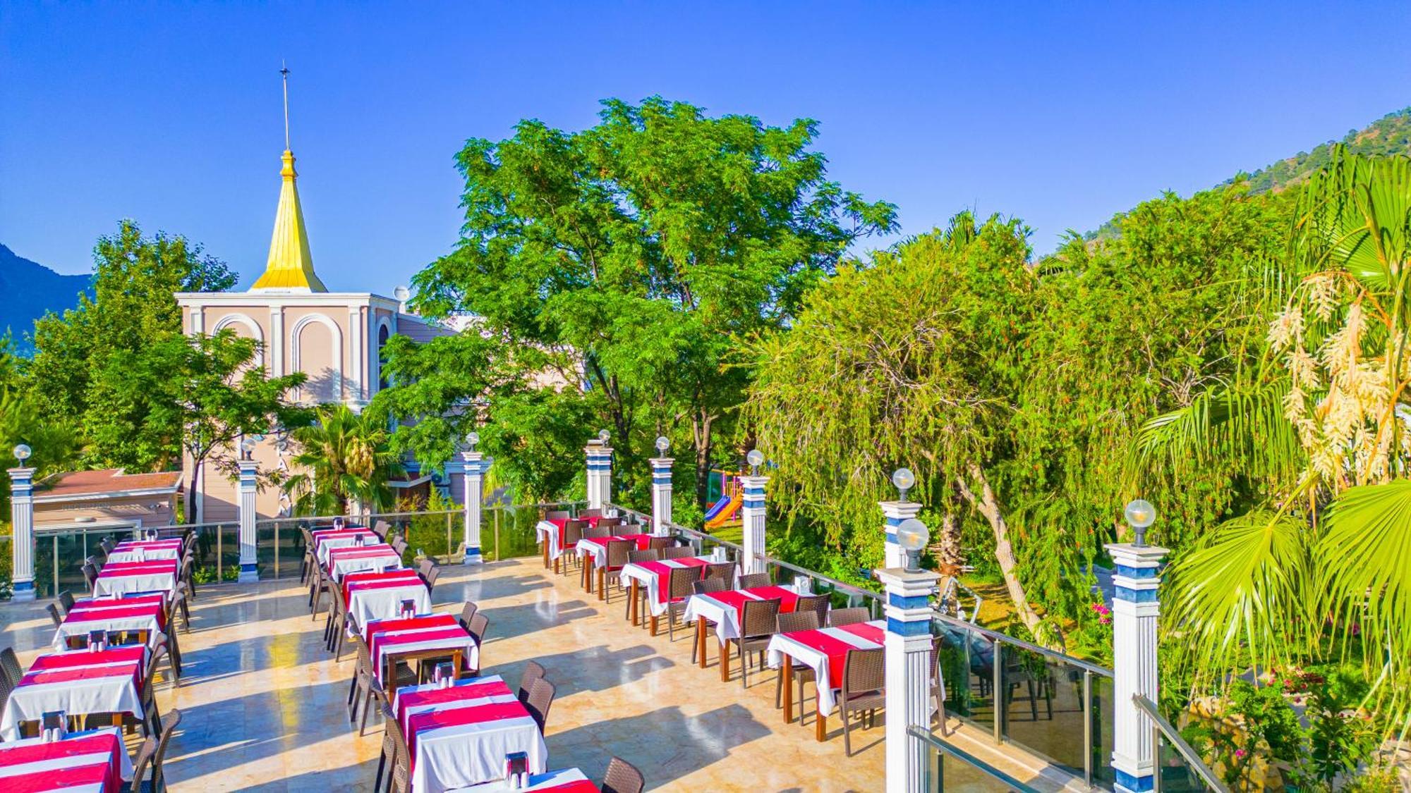 Adrasan Beach Club Hotel Antália Exterior foto
